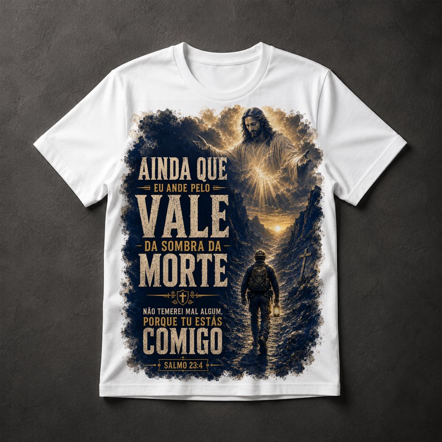Camiseta Salmo 23 Gospel