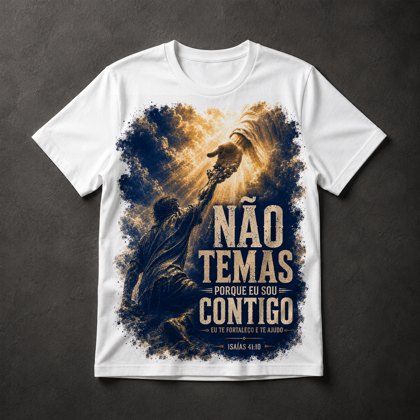 Camiseta Versículo Bíblico
