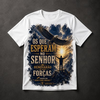Camiseta Gospel Bíblico