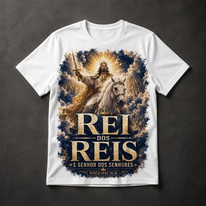 Camiseta Jesus Rei dos Reis