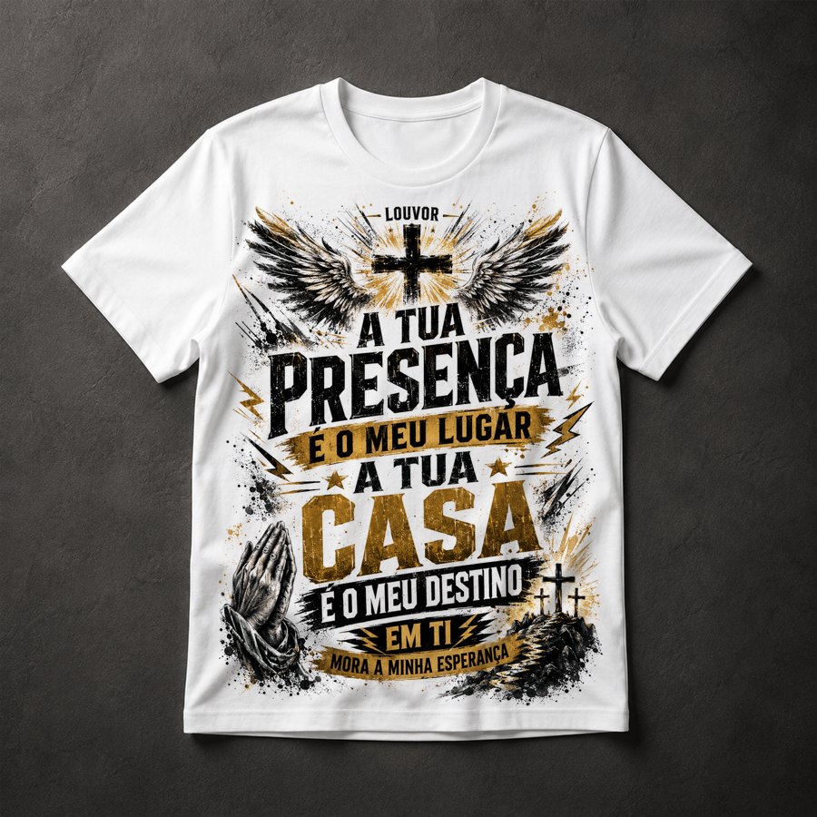 Camiseta Louvor Gospel