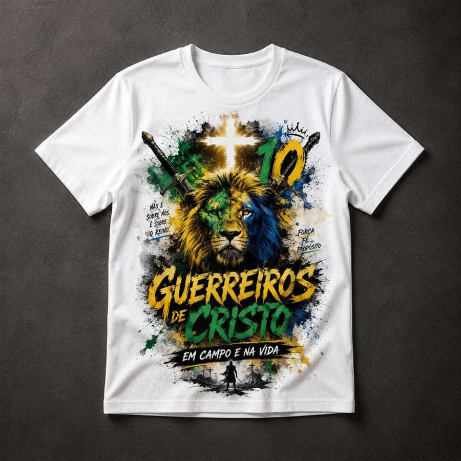 Camiseta Guerreiros de Cristo