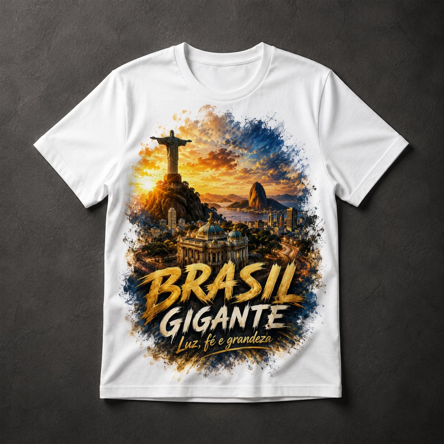 Camiseta Brasil Patriota