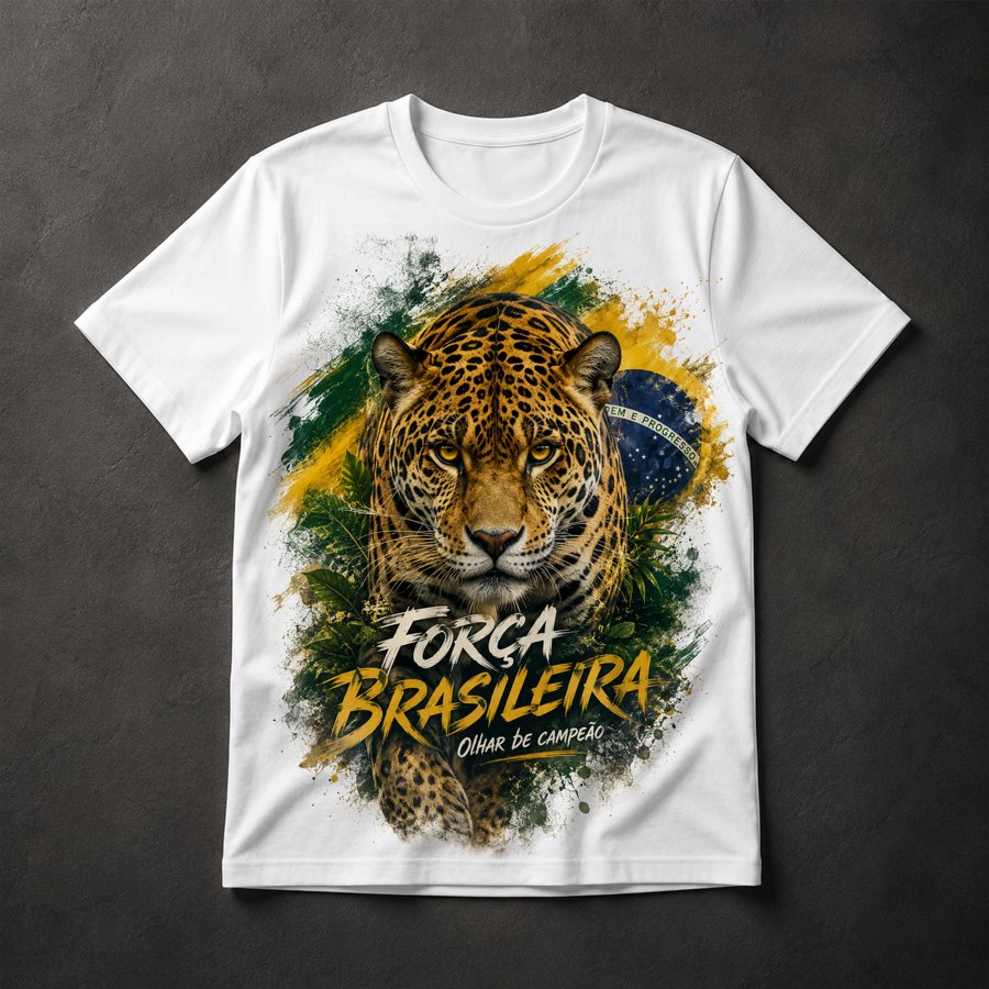 Camiseta Onça Brasileira