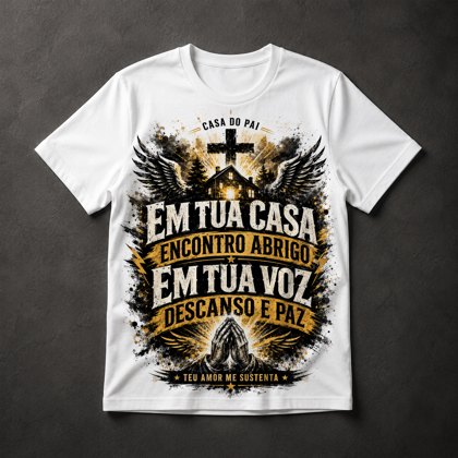 Camiseta Gospel Cristão