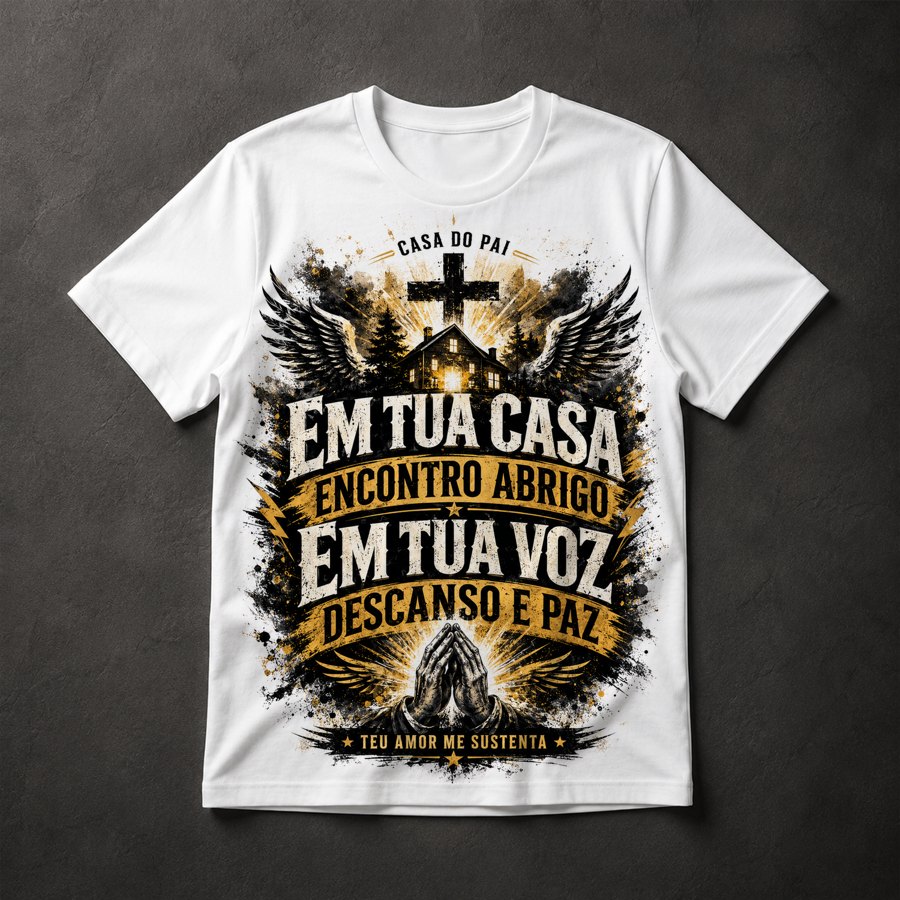 Camiseta Gospel Cristão