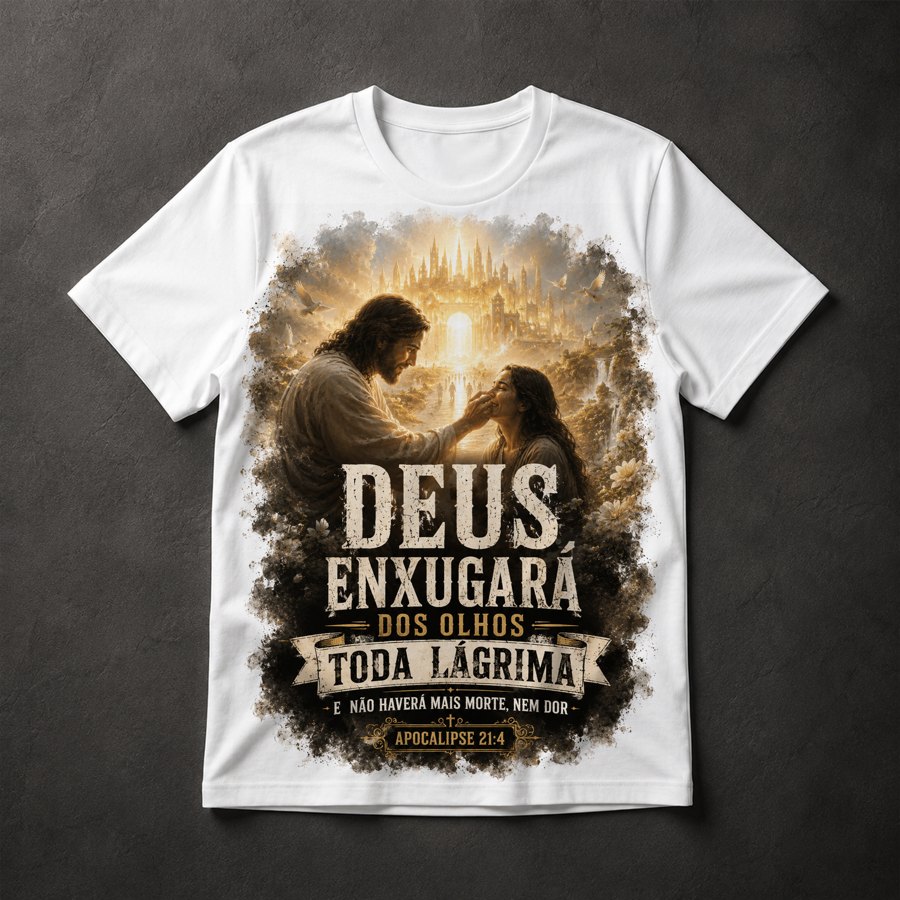 Camiseta Gospel Bíblico