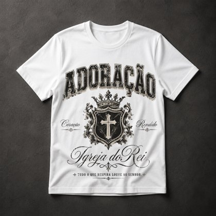 Camiseta Adoração Gospel