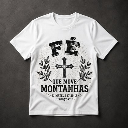 Camiseta Fé Gospel