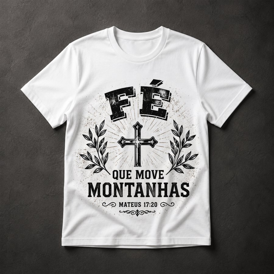 Camiseta Fé Gospel