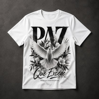 Camiseta Pomba da Paz