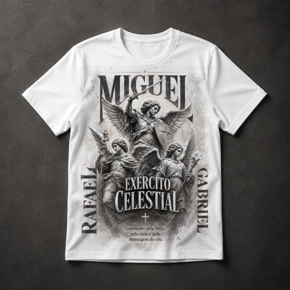 Camiseta Arcanjos Celestiais
