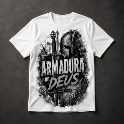 Camiseta Armadura de Deus