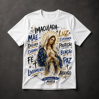 Camiseta Nossa Senhora Imaculada
