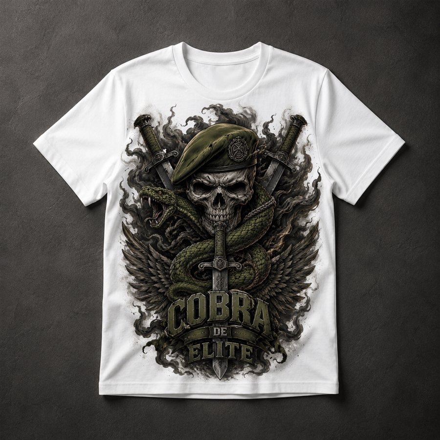 Camiseta Cobra Elite Militar