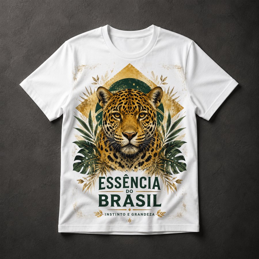 Camiseta Onça Brasil