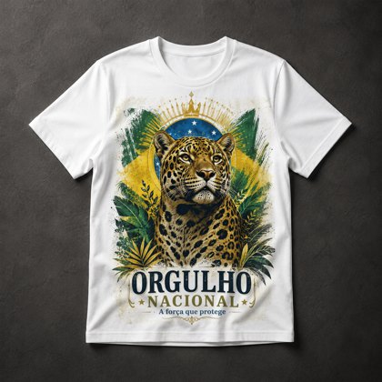 Camiseta Onça Patriota