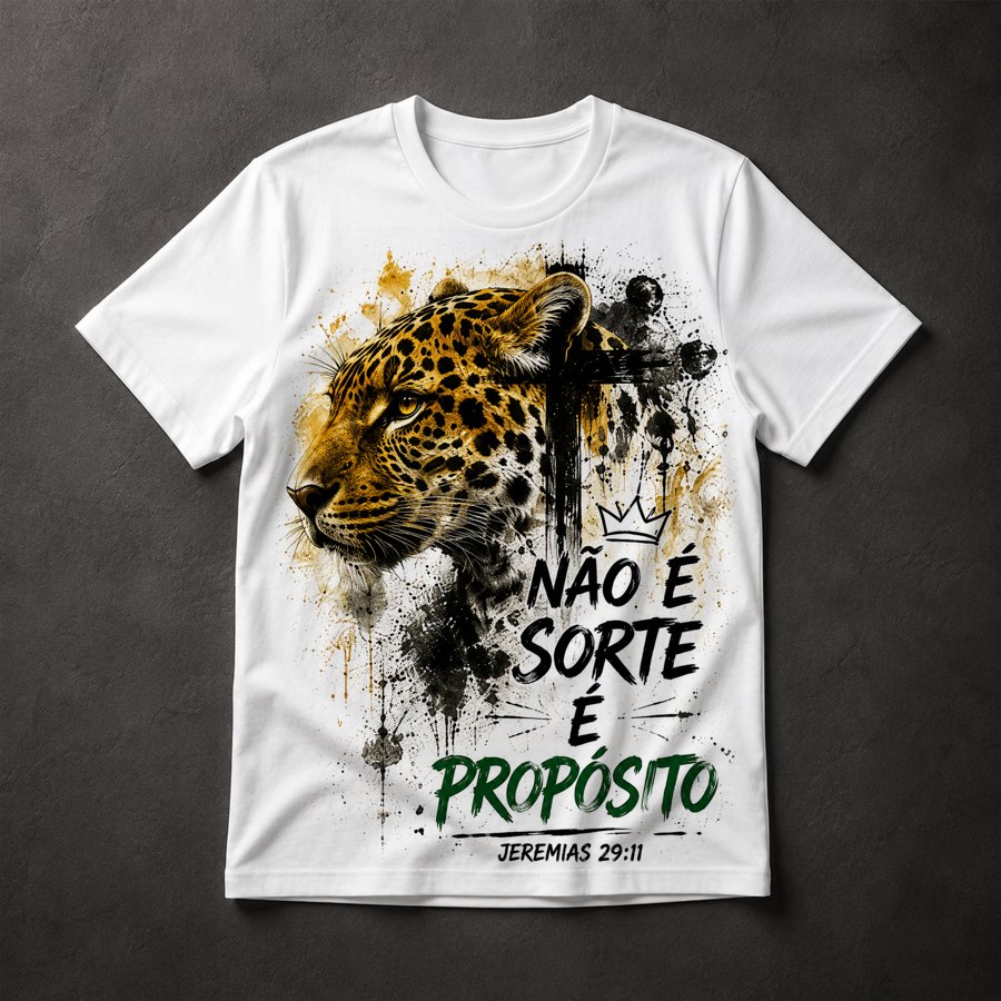 Camiseta Onça Gospel