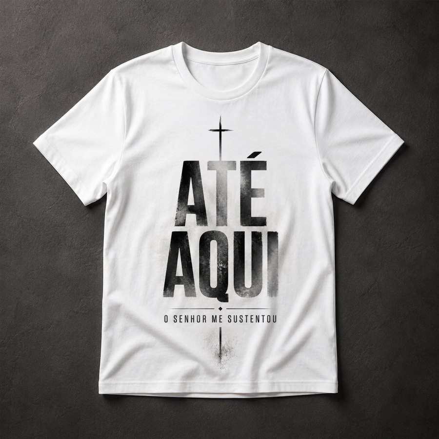 Camiseta Fé Cristã Gospel