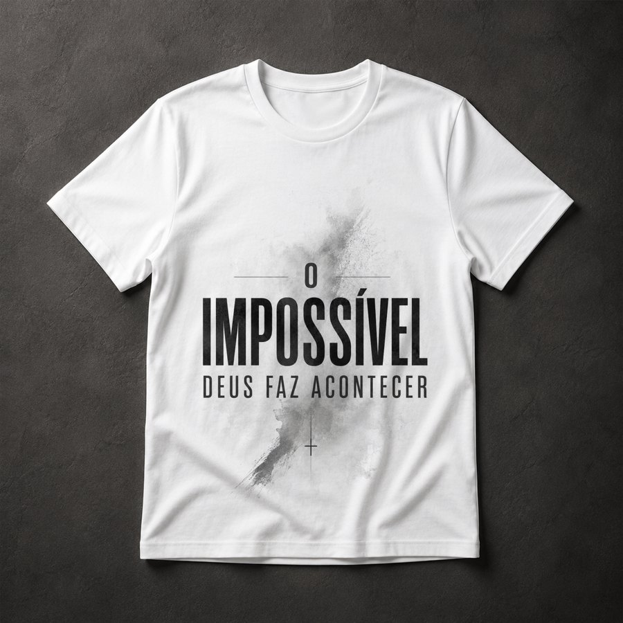 Camiseta Gospel Fé