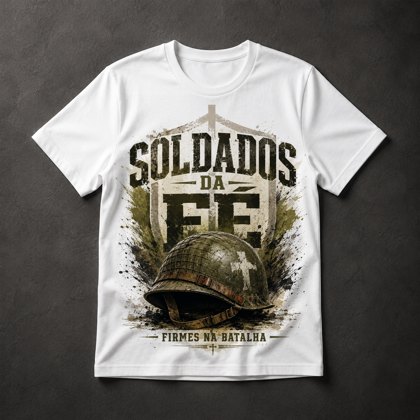 Camiseta Soldados da Fé