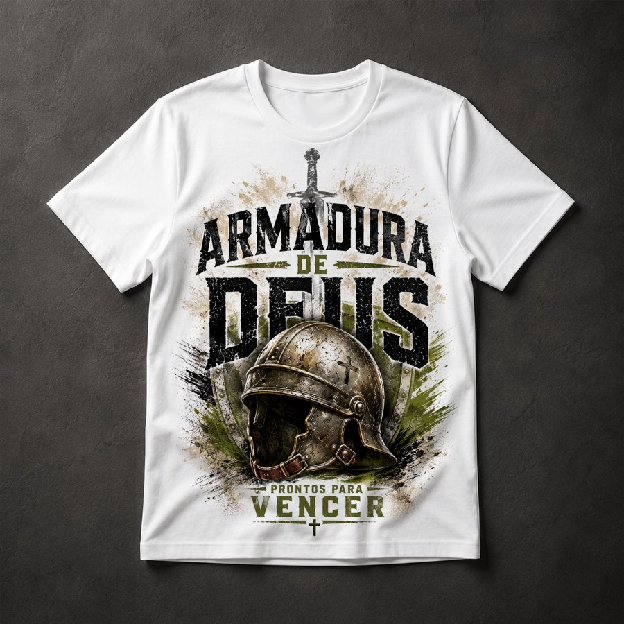 Camiseta Armadura de Deus