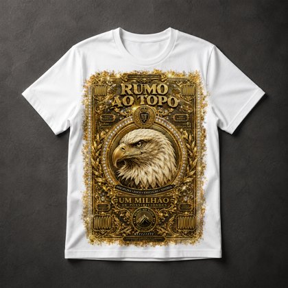 Camiseta Águia Motivacional