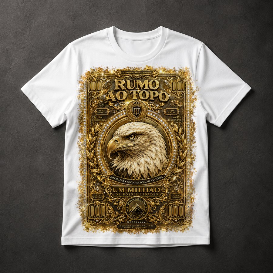 Camiseta Águia Motivacional
