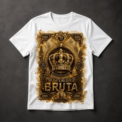 Camiseta Prosperidade Riqueza