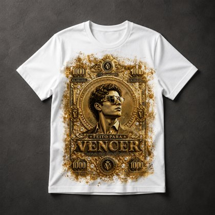 Camiseta Motivacional Vencer