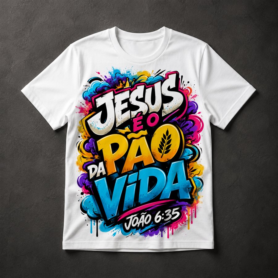 Camiseta Gospel Bíblico