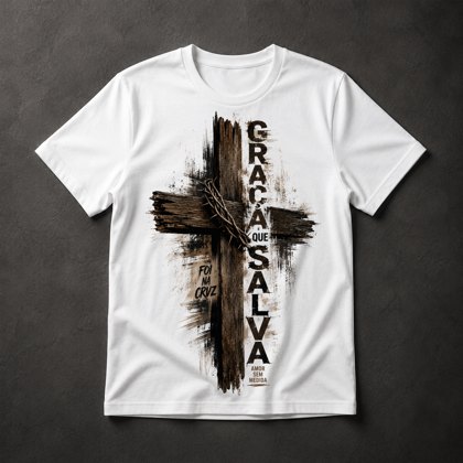 Camiseta Cruz Gospel