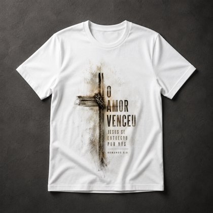 Camiseta Gospel Cruz