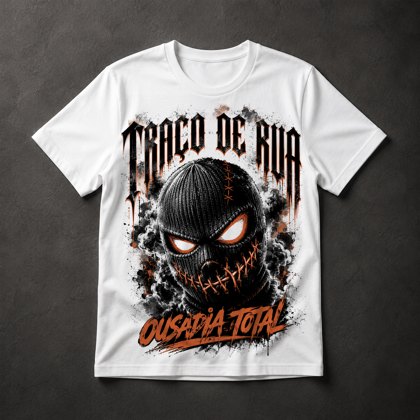 Camiseta Balaclava Caveira