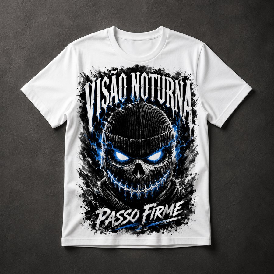 Camiseta Caveira Urbana