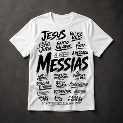 Camiseta Jesus Messias