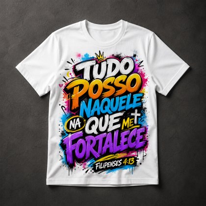 Camiseta Gospel Bíblico