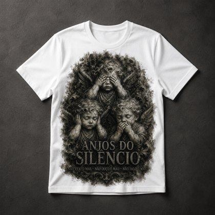 Camiseta Anjos Góticos