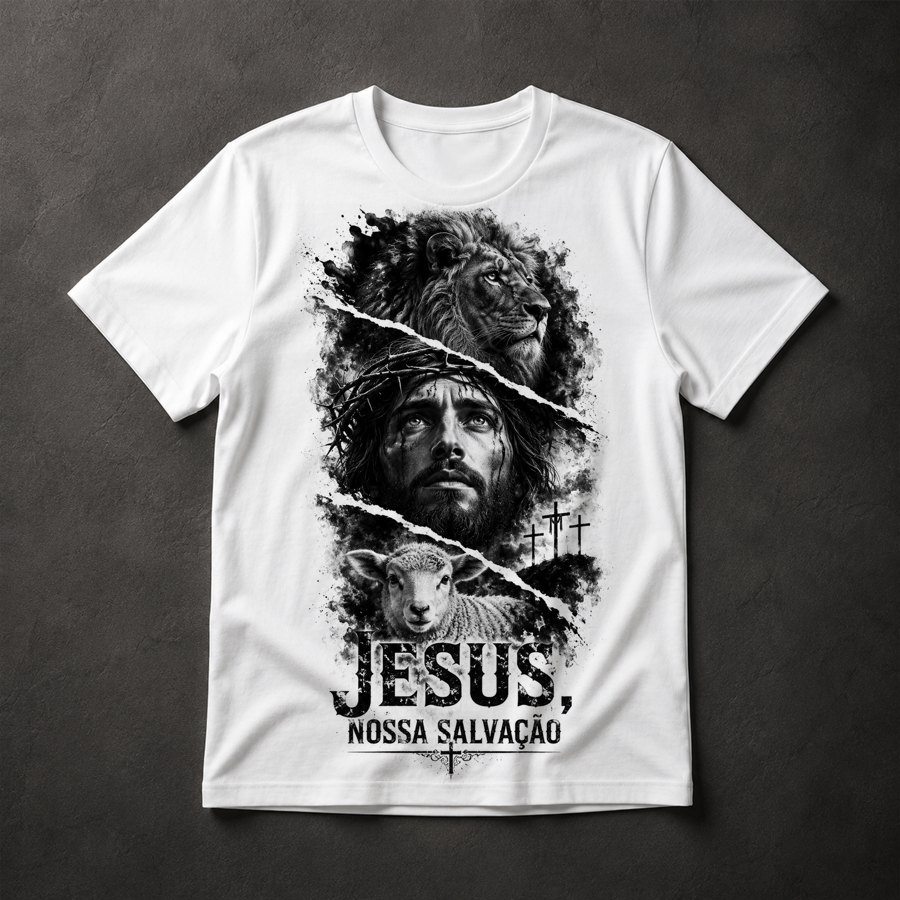 Camiseta Jesus Cristo Gospel