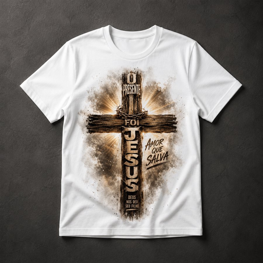 Camiseta Jesus Cruz Gospel