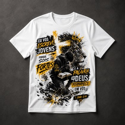 Camiseta Gospel Leão Judaico