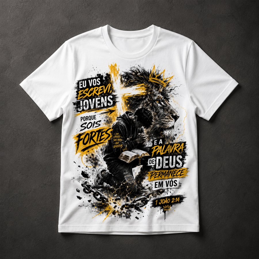 Camiseta Gospel Leão Judaico