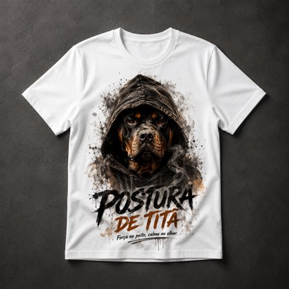 Camiseta Rottweiler Titã