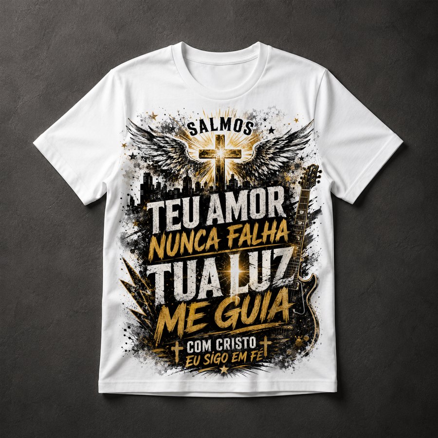 Camiseta Gospel Cristão