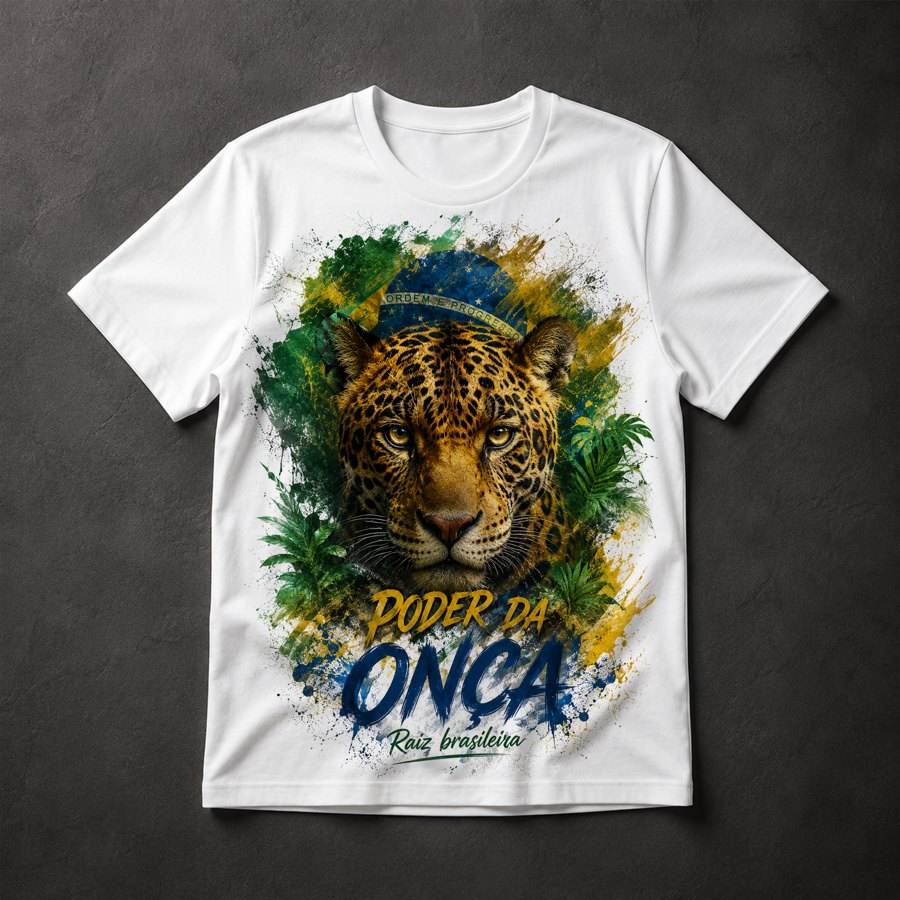 Camiseta Onça Brasil