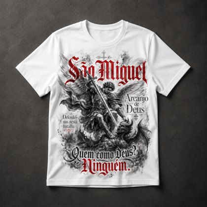 Camiseta São Miguel Arcanjo