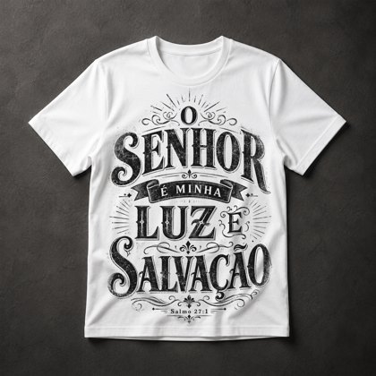 Camiseta Gospel Bíblico