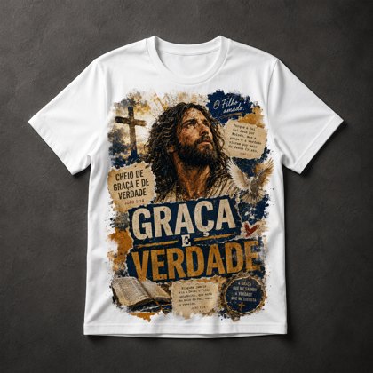 Camiseta Graça e Verdade