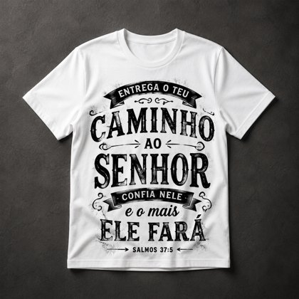 Camiseta Gospel Bíblico