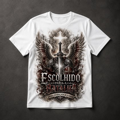 Camiseta Guerreiro Gospel
